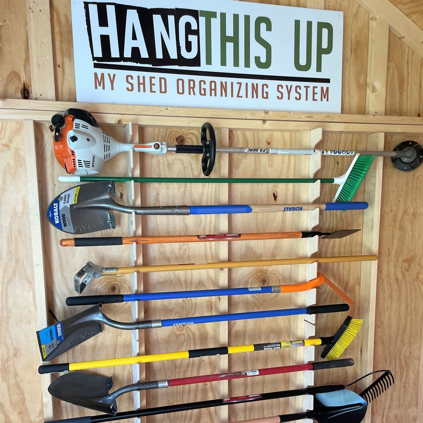Complete Shed Organization Kit