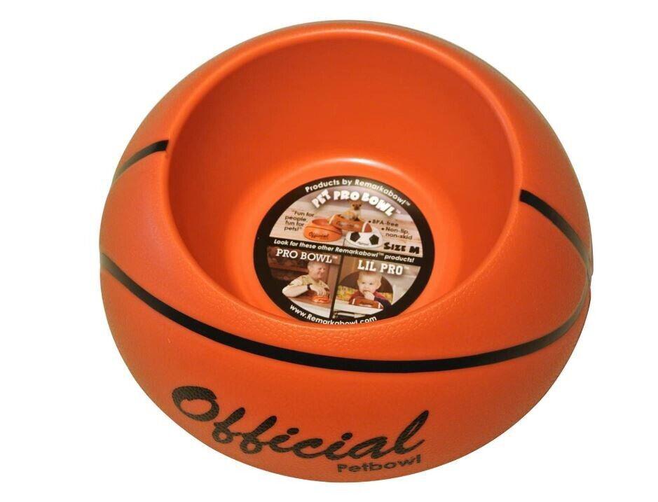 Remarkabowl Pet-Pro Large 41.6oz-Basketbowl, Large Large: 9.5x9.5x4