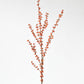 43" Faux Outdoor Orange Berry Stem