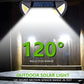 Outdoor Lighting Fixtures Solar Wall Light- Motion-Activated