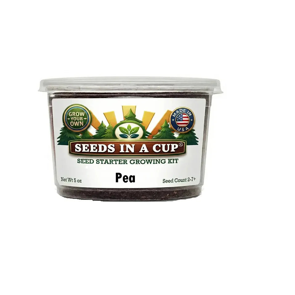 Pea Grow Kit | Grow Pea from Seed | Seeds In A Cup®