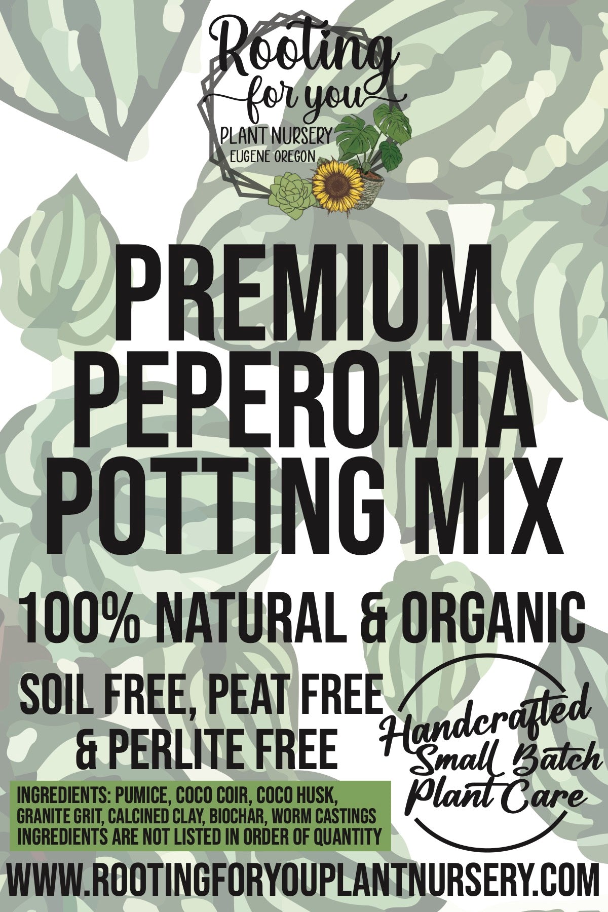 PEPEROMIA Premium Potting Mix