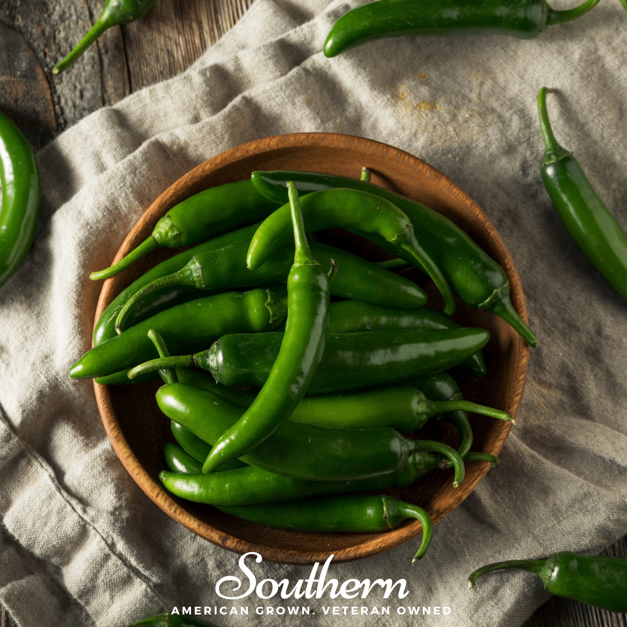 Serrano Pepper – 25 Seeds – Orchid Stuff Plus