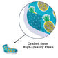 Squeaky Sock Plush Dog Toy – Whimsy Wonders Pineapple Design