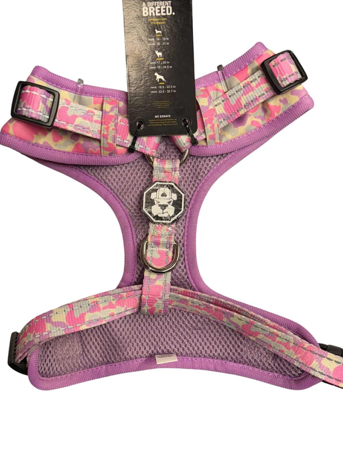 FreshPawz Adjustable Harness – Stylish & Breathable for Pups by PNC Family FInds