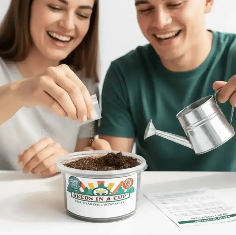 Cucumber Grow Kit | Grow Cucumber from Seed | Seeds In A Cup®
