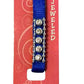 Pocket Pups Jeweled Dog/Cat/Ferret Micro Pet Collar Xtra-Small 5"-6" Neck  Blue
