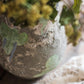 Pompeii Cement Floral Jar