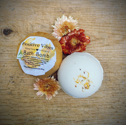"Positive Vibes" Bath Bomb