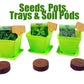 Herb Window Garden Gift Set- Complete windowsill herb garden growing kit