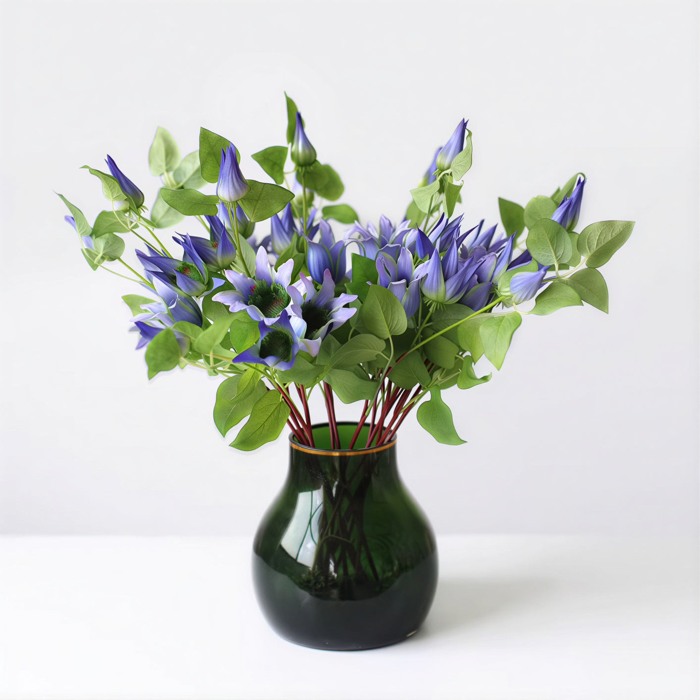 Clematis Bloom Stem – 17.7"