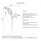 Classic Fern Spray – 31.5"