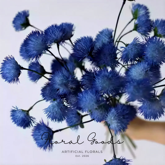Clustered Globe Thistle Spray – 19"