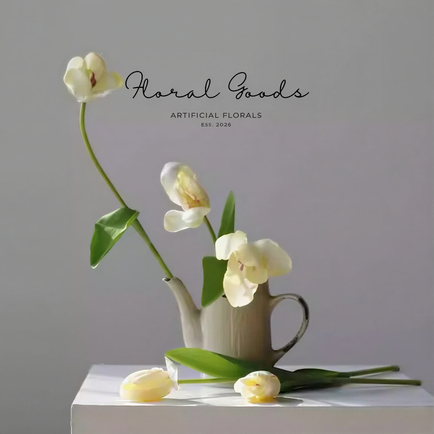 Graceful Tulip Stem  – 19"