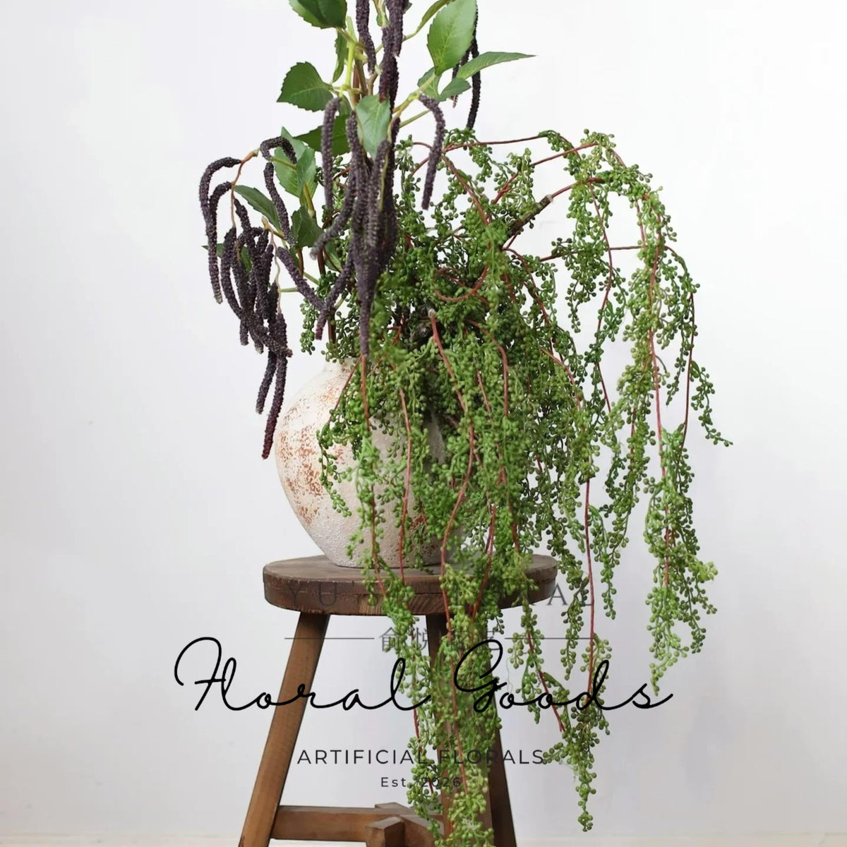 Hanging Amaranthus Branch – 27"