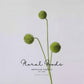 Modern Globe Thistle Stem – 17"