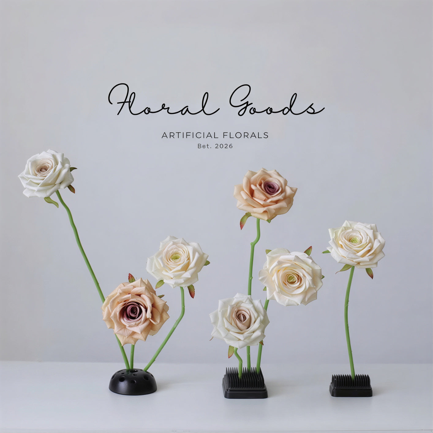 Muted Rose Stem – 19"