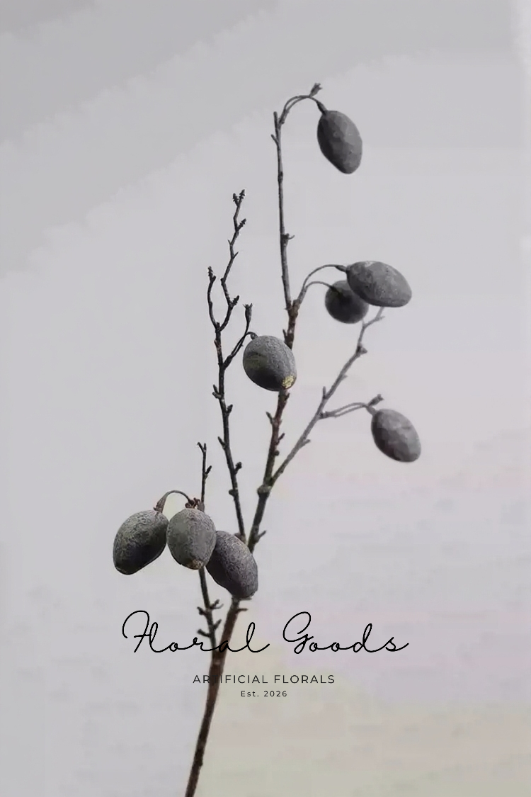 Wild Olive Branch Stem – 33.5"