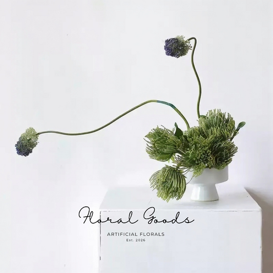 Sculptural Pincushion Protea Stem – 25.6"