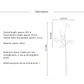 Purple Clematis Stem – 29"