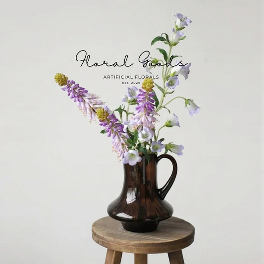 Purple Pineapple Lily Stem – 28.7"