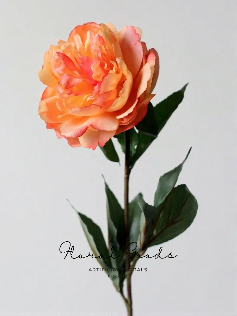 Romantic Peony Bloom Stem – 27.6"