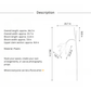Rust Drooping Heliconia Stem – 36.2"