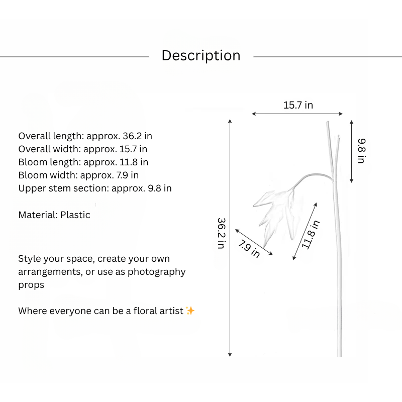 Rust Drooping Heliconia Stem – 36.2"