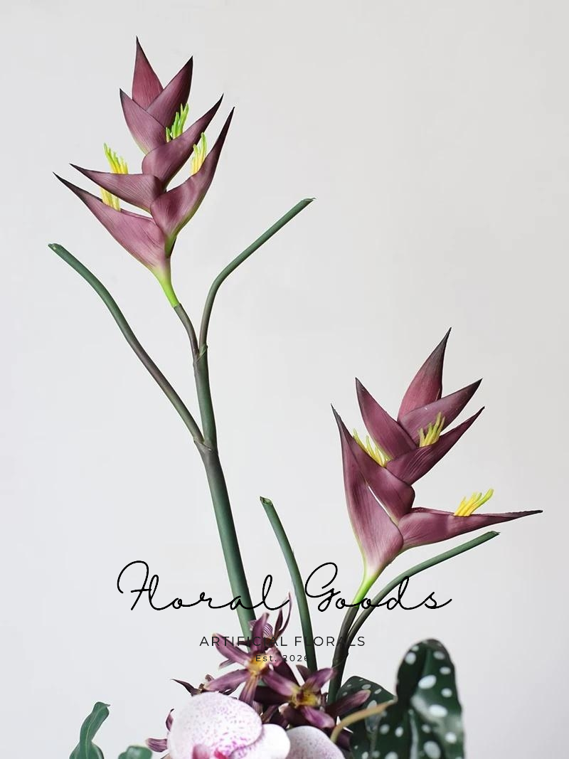 Sculptural Heliconia Stem – 34"
