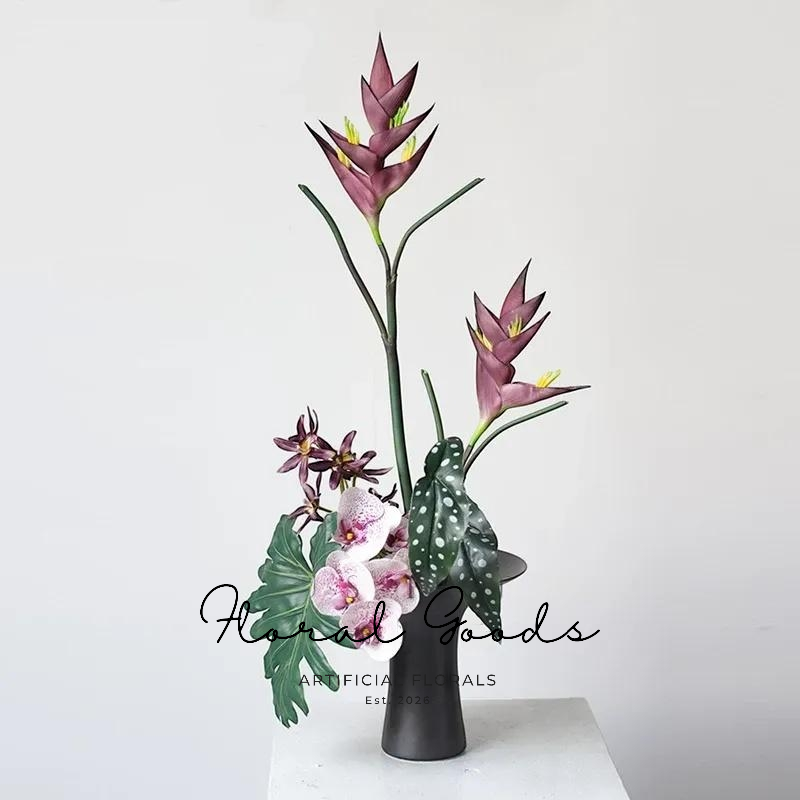 Sculptural Heliconia Stem – 34"