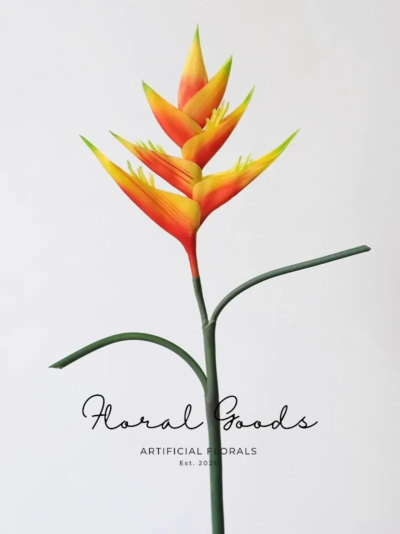 Sculptural Heliconia Stem – 34"