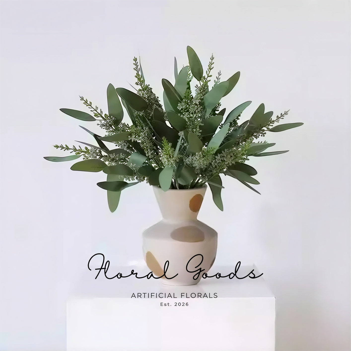 Seeded Eucalyptus Stem – 22.8"