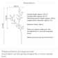 Spring Forsythia Branch – 43.3"