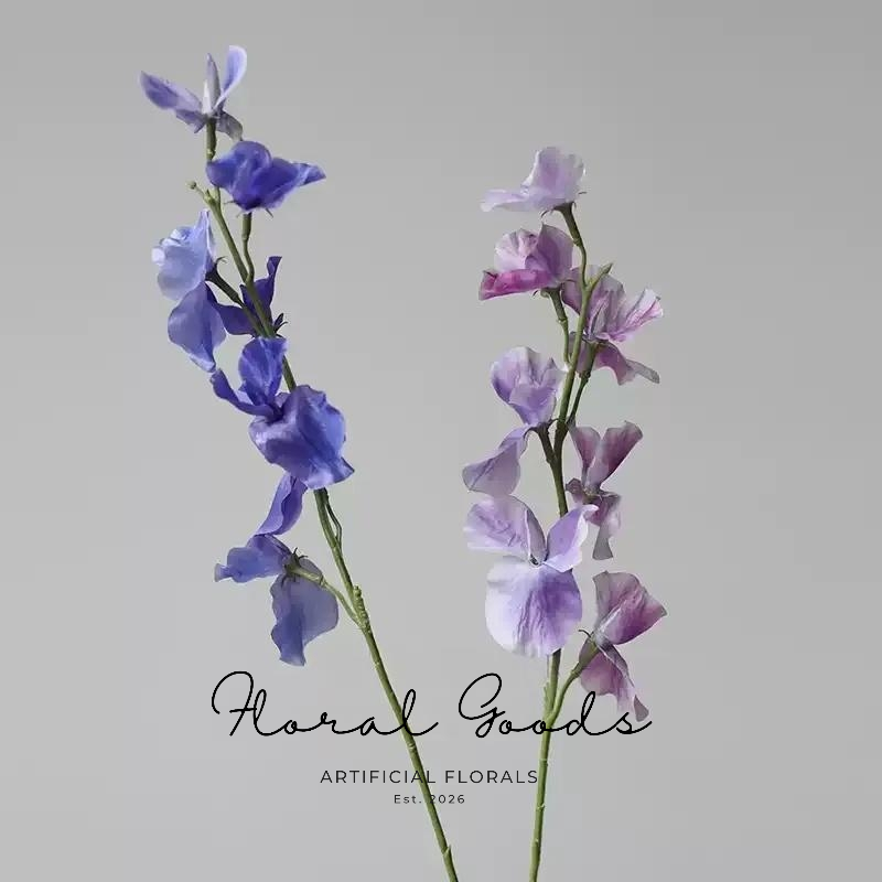 Romantic Sweet Pea Spray – 21"