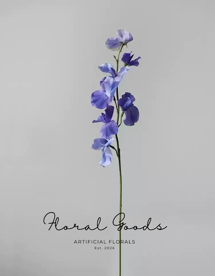 Romantic Sweet Pea Spray – 21"