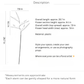 Tropical Heliconia Stem – 32"