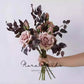 Wild Burgundy Rose Leaf Branch