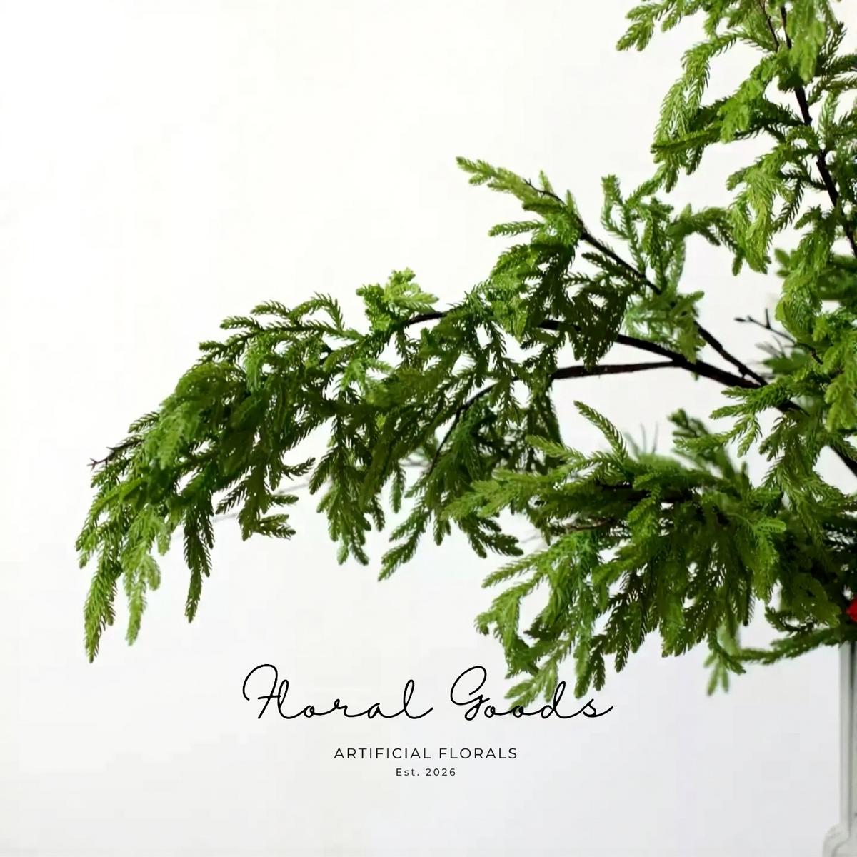 Wild Cypress Greenery Branch – 39.4"