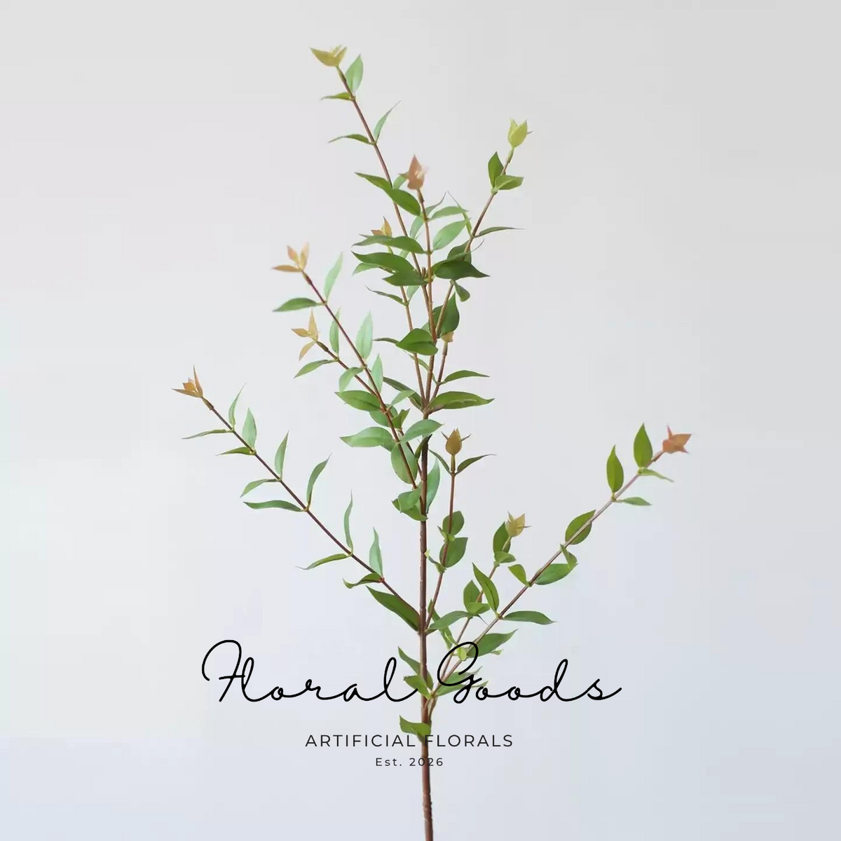 Wild Green Leaf Branch – 32"