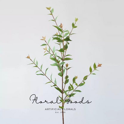 Wild Green Leaf Branch – 32"