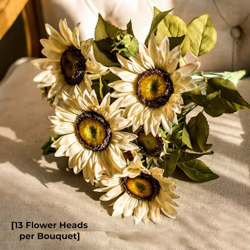 Ramo de girasoles de estilo pictórico – 20"