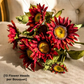 Ramo de girasoles de estilo pictórico – 20"