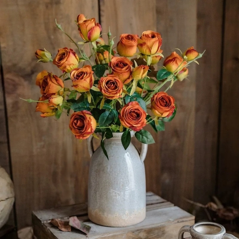 Tallo de rosa jardín vintage – 25"