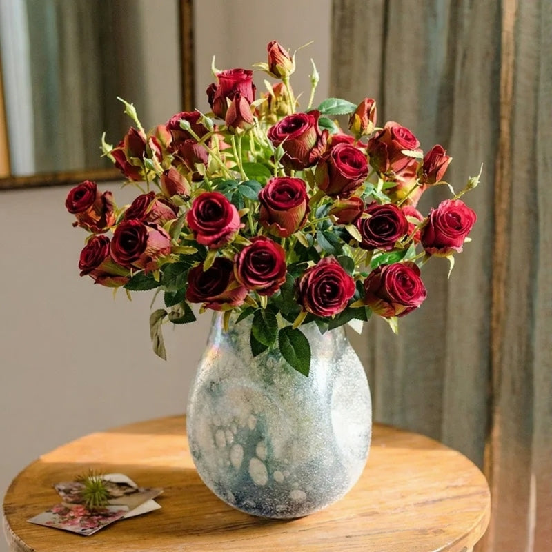 Tallo de rosa jardín vintage – 25"