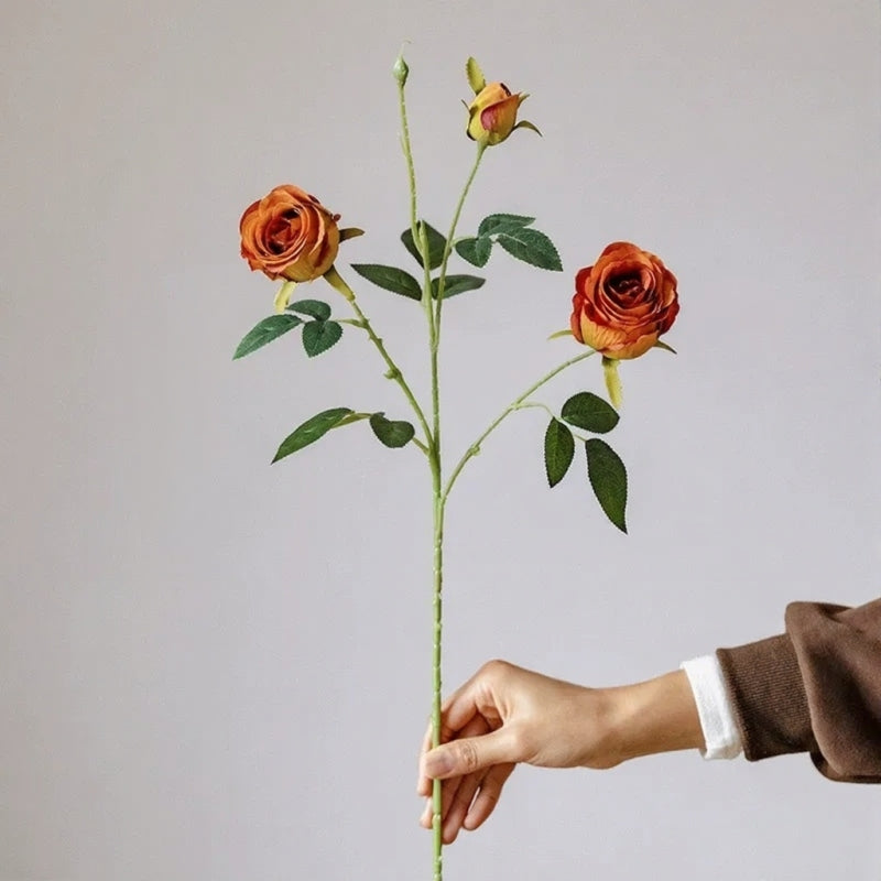 Tallo de rosa jardín vintage – 25"