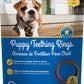 Puppy Teething Ring Chicken Flavor (1 Pack Of 6 Rings)