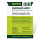 Purely Organic Scarlet Nantes Carrot Seeds - USDA Organic