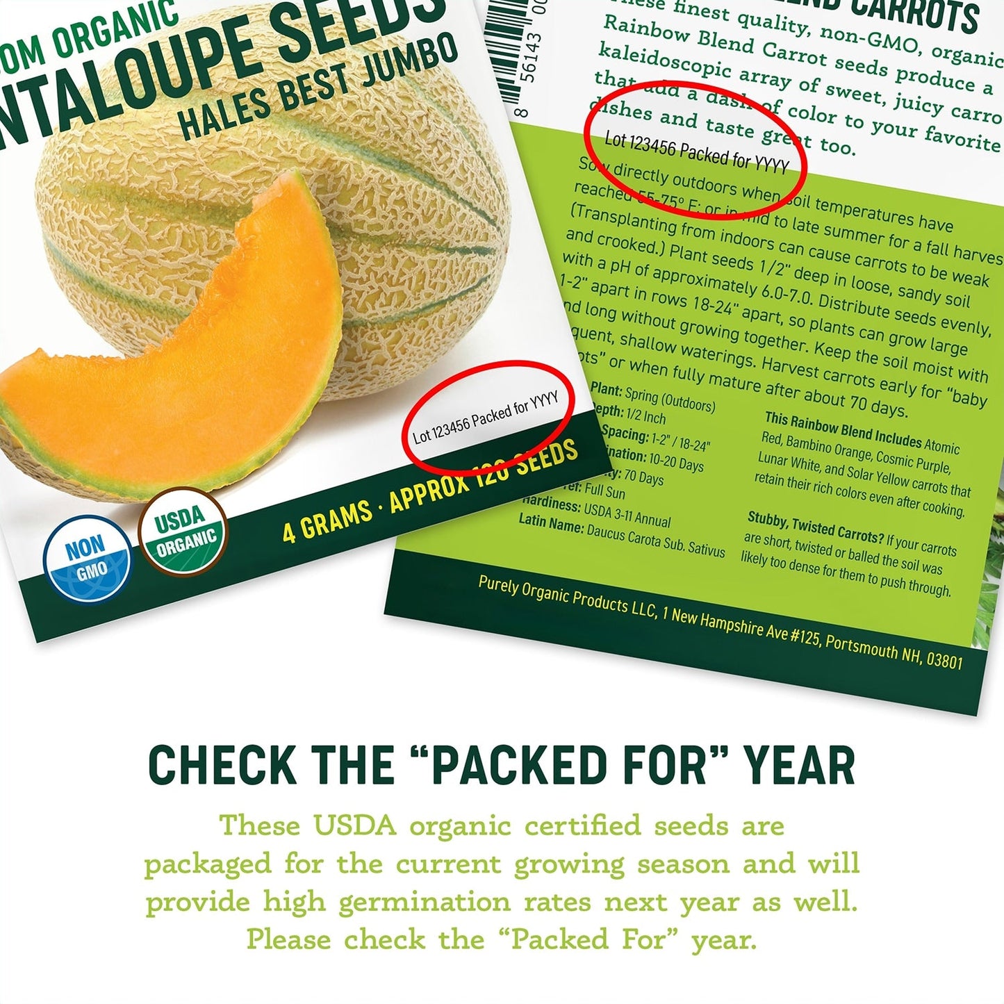 Purely Organic Roma Tomato Seeds - USDA Organic