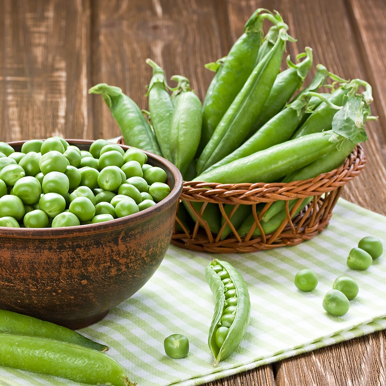 Purely Organic Sugar Daddy Snap Pea Seeds - USDA Organic