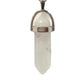 Collar de punto de bala de cuarzo